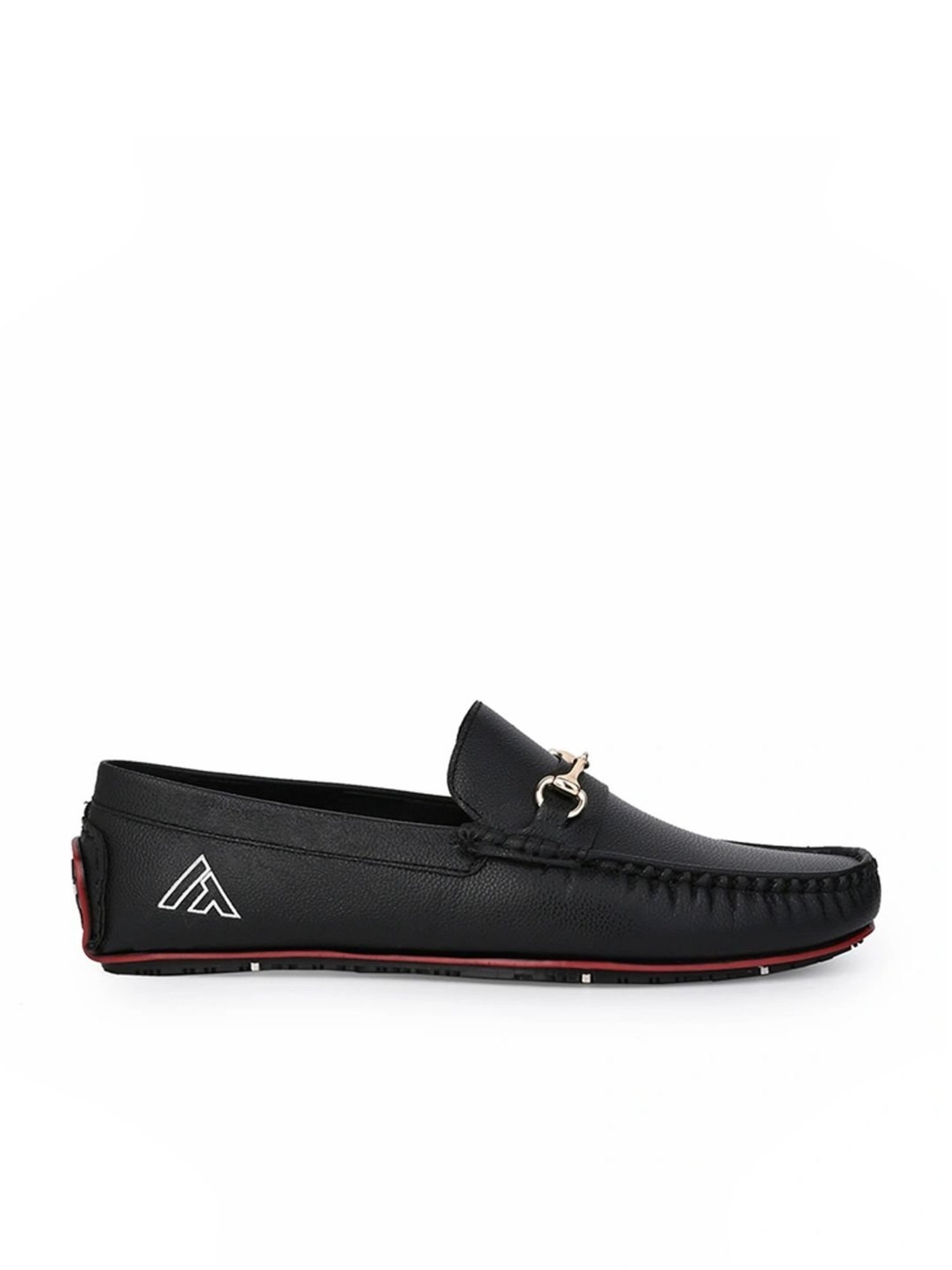 Alberto Torresi   Men's Black Casual Loafers