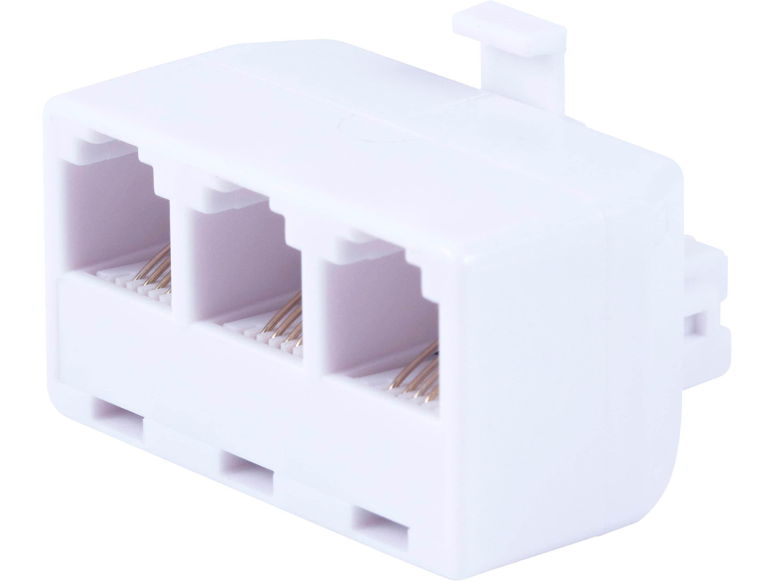 GE 76160 Triplex Adapter, White 76160999/86534