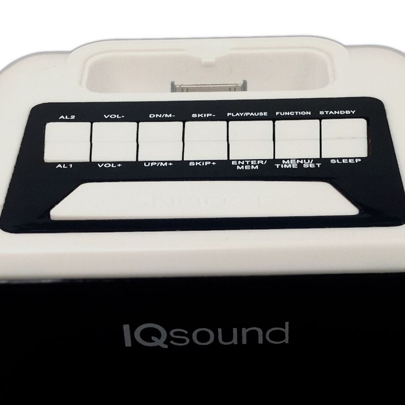 iHome Qi Charging Bluetooth Alarm Clock