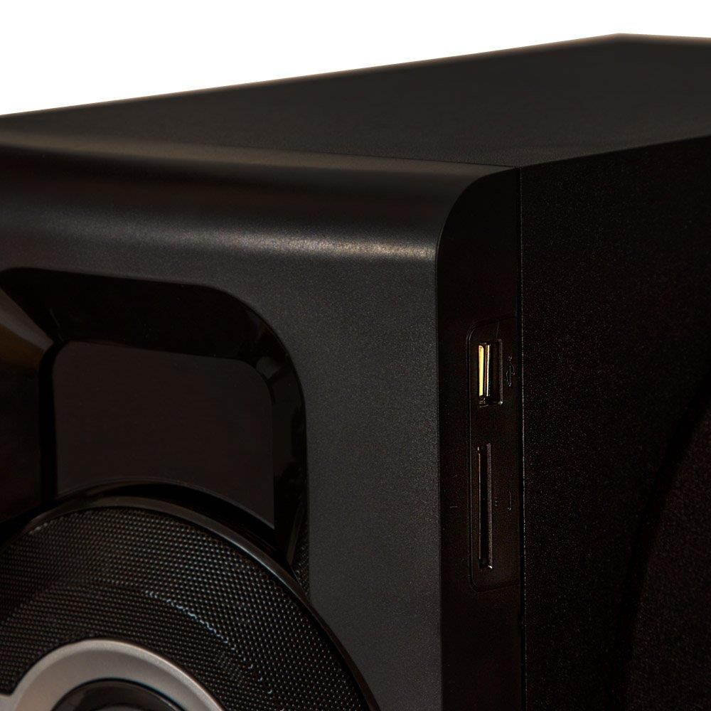 Acoustic Audio AA5240 Home Theater 5.1 Bluetooth Speaker System with USB and 2 Extension Cables