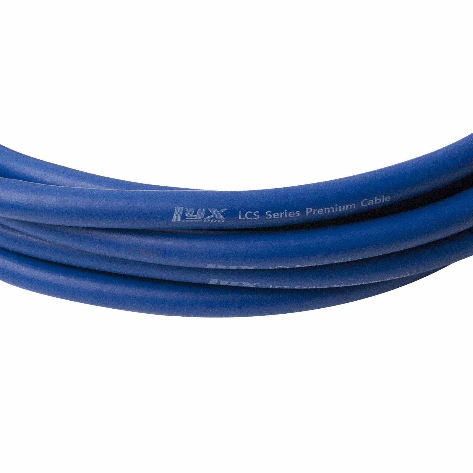 LyxPro LCS Premium 15 ft XLR Microphone Cable for pro Microphones Blue