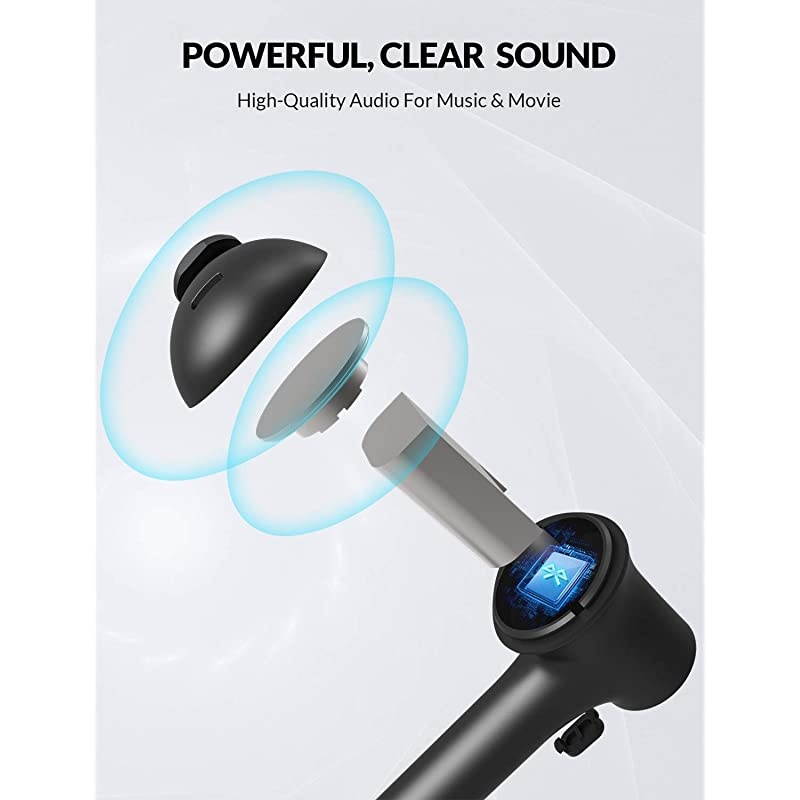 Bluetooth 50 Wireless Earbuds  HiHurricane TWS Wireless Earbud Headphones inEar Earphones with Charging Case Mini Car Headset Builtin Mic for Cell PhoneRunningAndroid 5Hrs Playtime