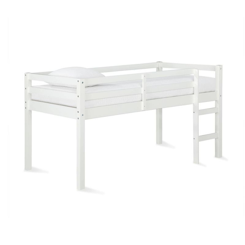 Twin Jayla Loft Bed White - Dorel Living