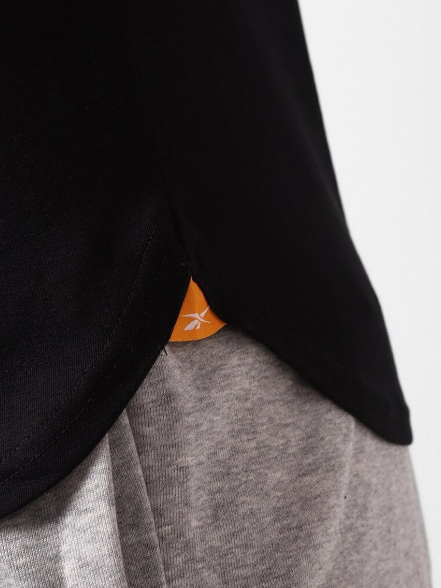 Reebok Black Regular Fit Tank Tee