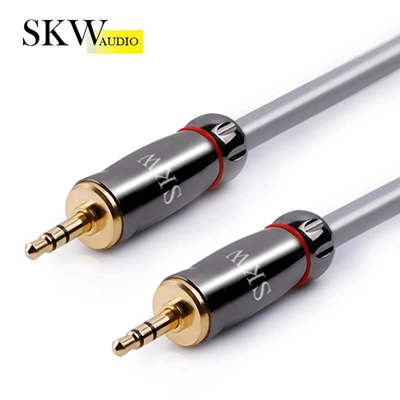 Audiophiles AUX Cable 35mm Male to Male with OD 68mm Stereo Audio Cable for SubwooferHome Theater and More 164ft5MPVC