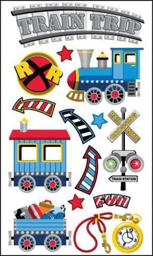 Sticko Classic Stickers-Trains
