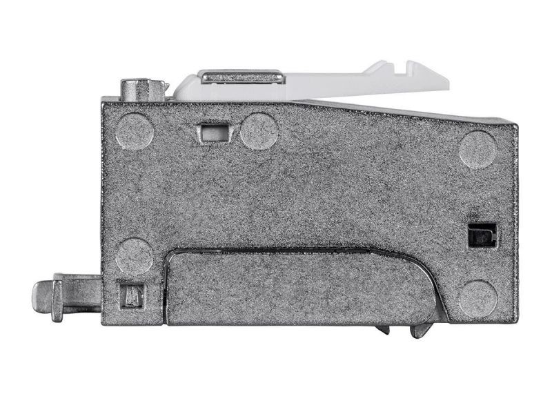 Monoprice Cat7 or Cat6A RJ-45 Shielded Toolless Keystone Jack (10 pack) Shielded, Tool-Free Connection -  Entegrade Series