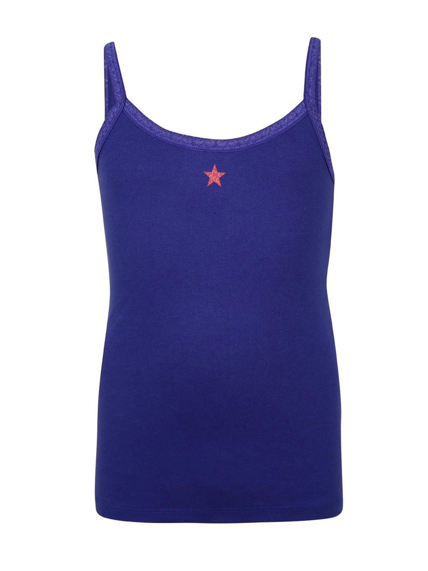 Jockey Kids Blue Solid UG50 Camisole