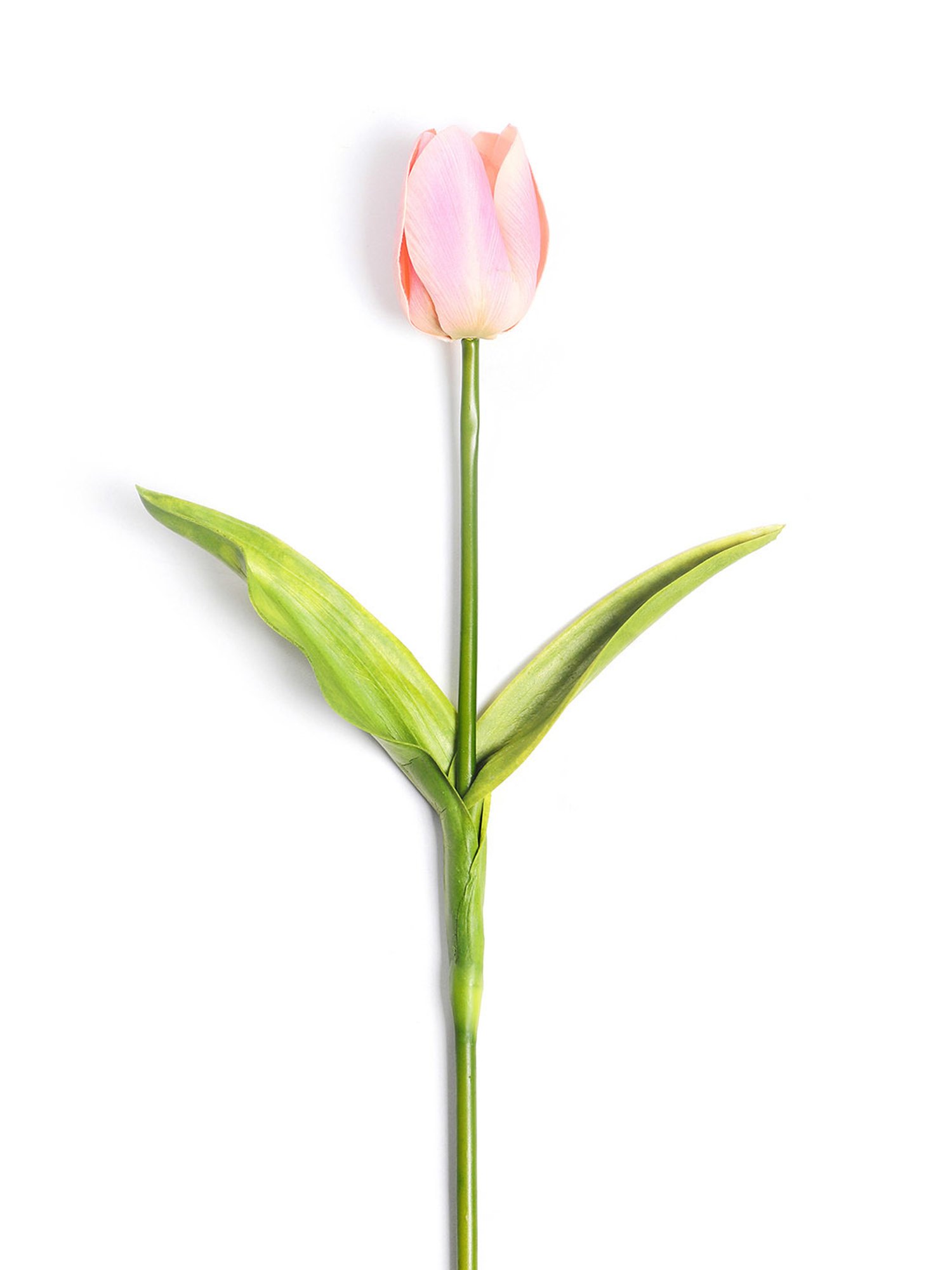 Pure Home and Living Pink Plastic Solid Flower Stems