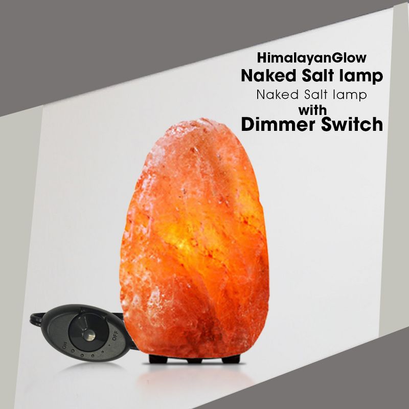 Natural Salt Lamp Orange - Himalayan Glow