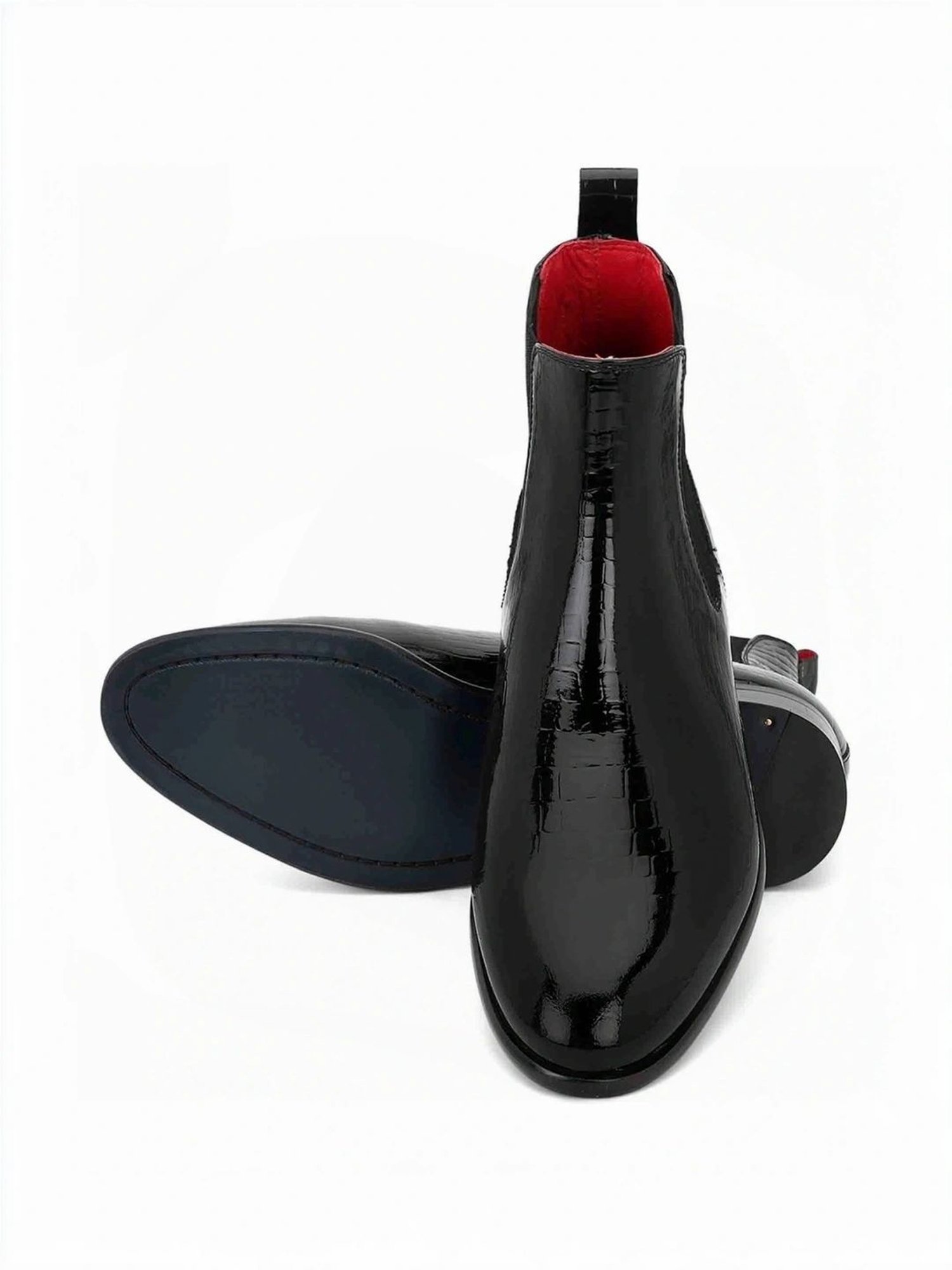 Saint G Men's Eadred Black Chelsea Boots