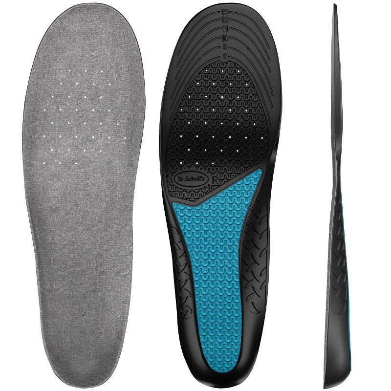Dr. Scholl's Comfort & Energy Work Massaging Gel Advanced Insoles for Men - Size (8-14)