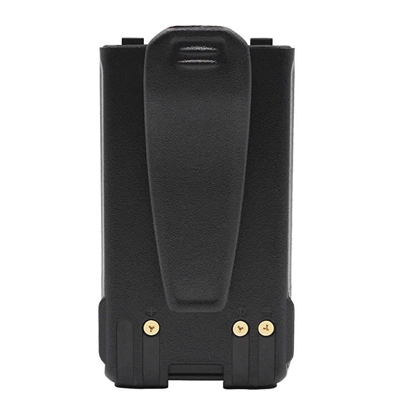 NiMH 1500mAh Battery Compatible for ICOM ICT70A ICF4001 ICF4003 ICF3001 ICV80 ICU80 ICF3101D ICF3103D ICF4101D ICF4103D BP265 BP265 with Belt Clip