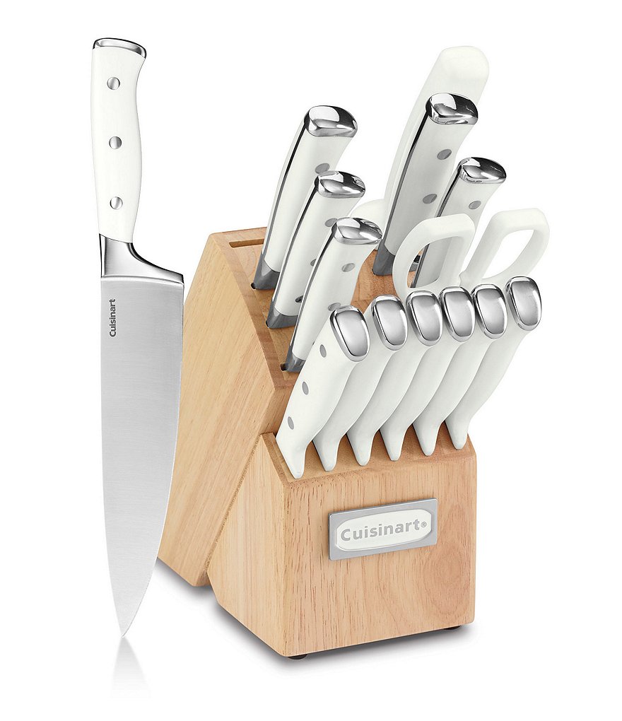 Cuisinart Triple Rivet 15 Piece Cutlery Set With Block