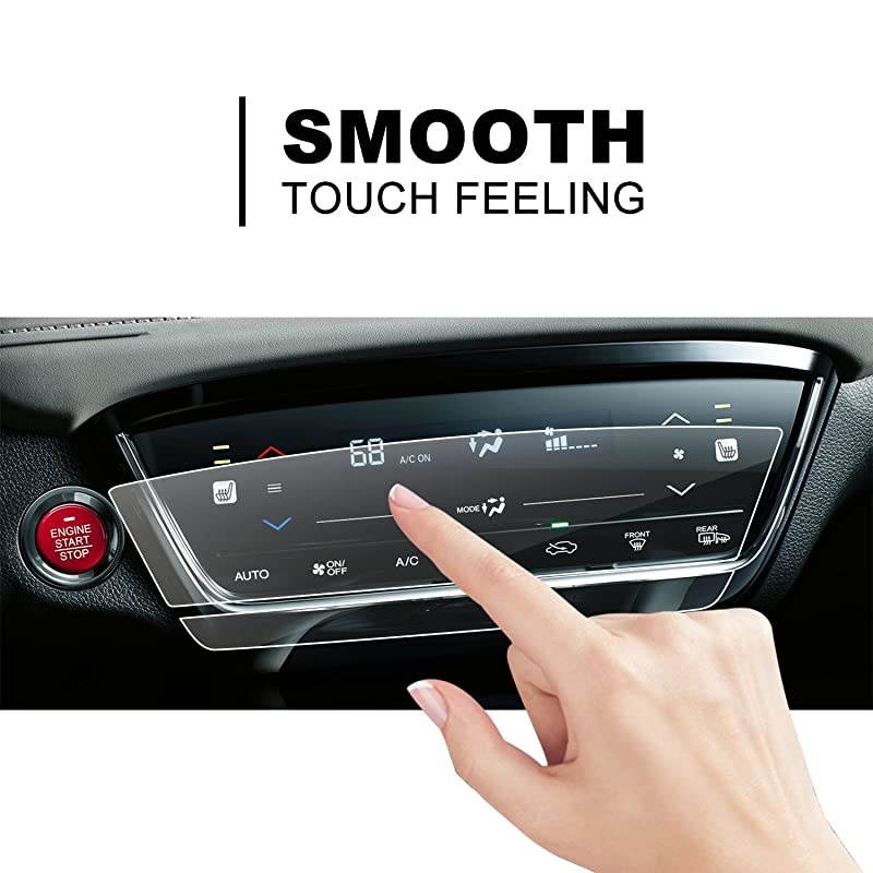 20162018 HRV EX EXL 7 Inch 2 PCS Air Conditioning Display PET Screen Protector High Clarity Filters UV Anti Scratch
