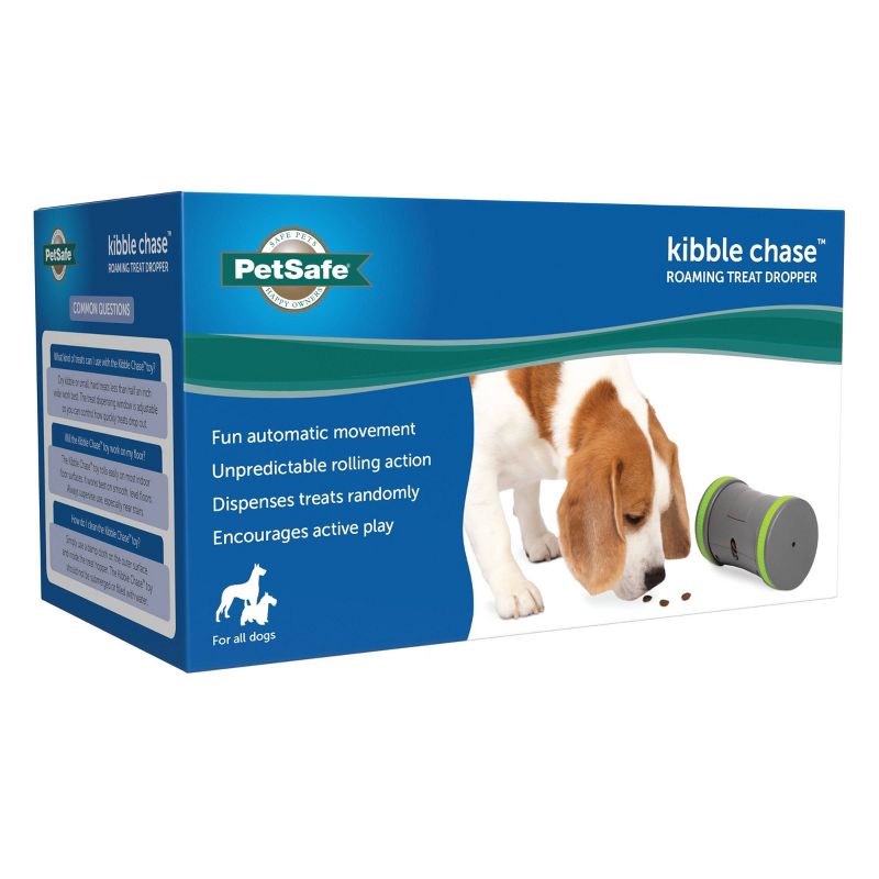 PetSafe Kibble Chase Roaming Treat Dropper - Gray