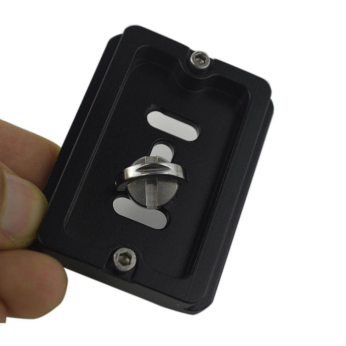 CNC Quick Release Plate PU60 for SLR Camera PTZ Tripod Ball Head Clamp 38.5mm