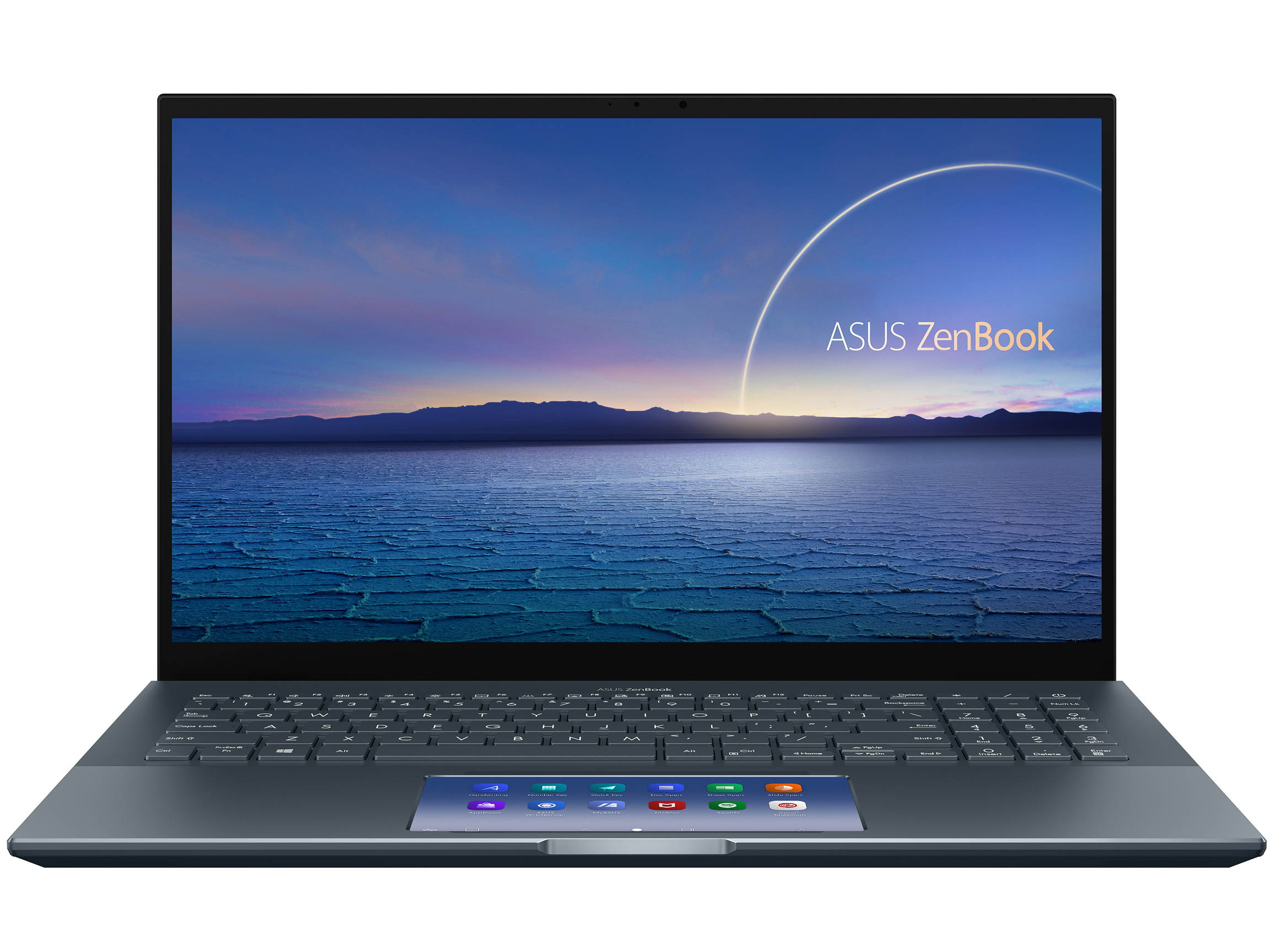 ASUS ZenBook Pro 15 OLED Ultra-Slim Laptop 15.6" 4K UHD OLED NanoEdge Bezel Touch Display, Intel Core i7-10750H, GeForce GTX 1650 Ti, 16GB RAM, 1TB PCIe SSD, Windows 10 Pro, Pine Grey, UX535LI-IH77T