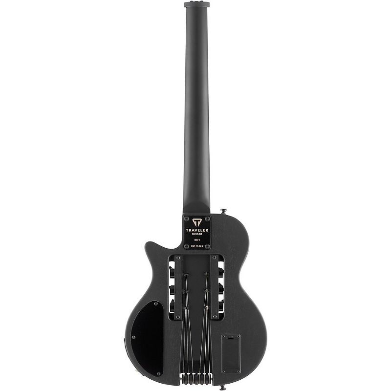 Traveler Guitar EG-1 Blackout Electric Travel Guitar Black Matte