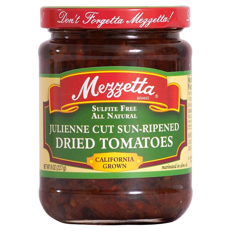 Mezzetta Julienne Sun Dried Tomato in Olive Oil 8oz