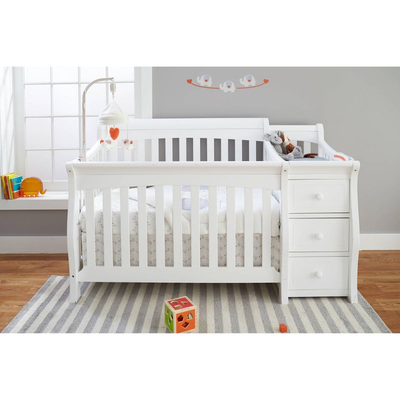 Sorelle Princeton Elite Crib & Changer White