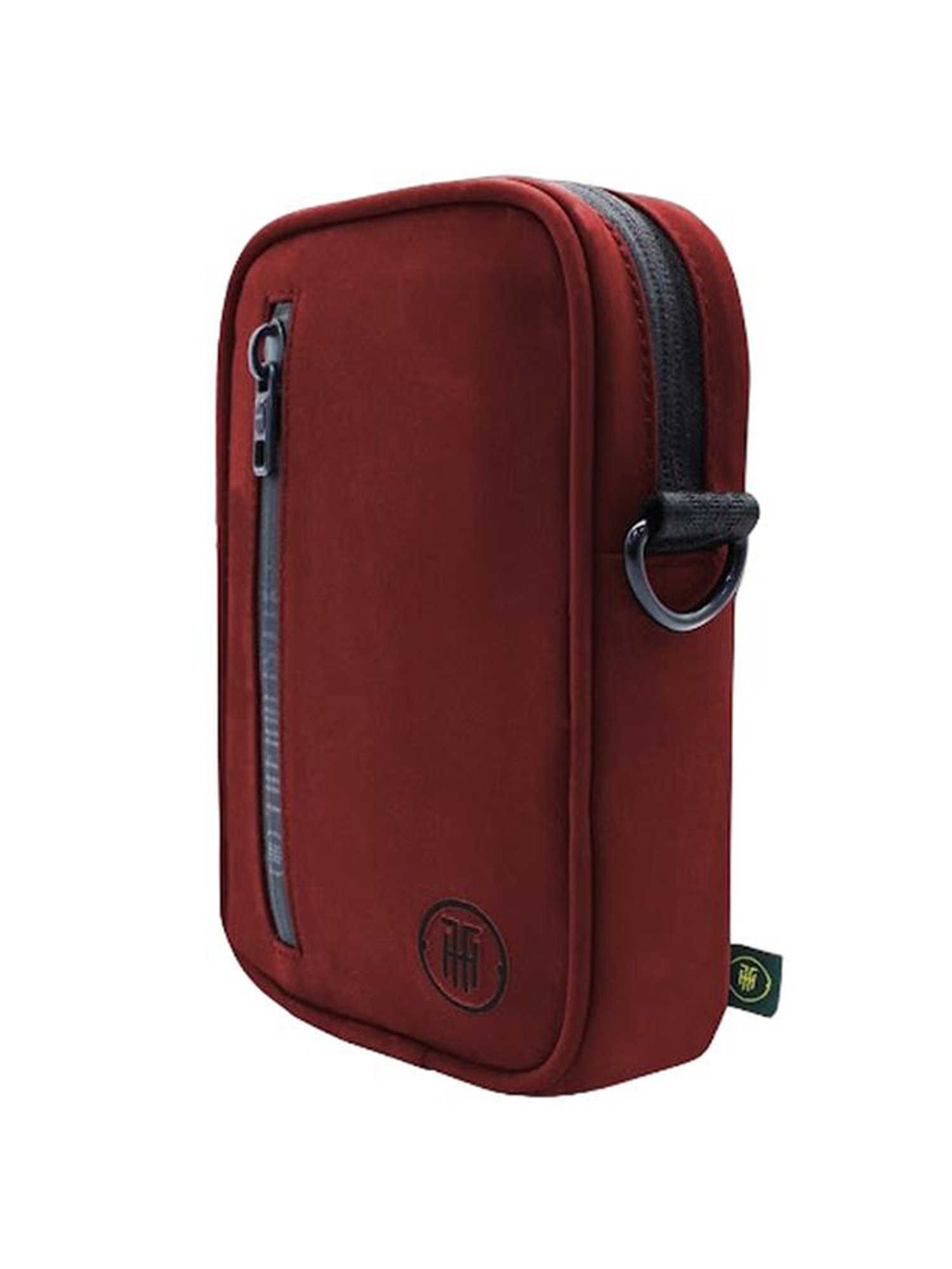 THE HOLISTIK Jumper Maroon Solid Medium Cross Body Bag