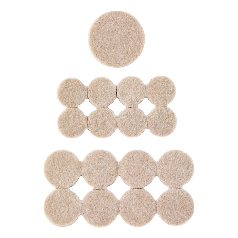 Scotch Beige Felt Pad Value Pack