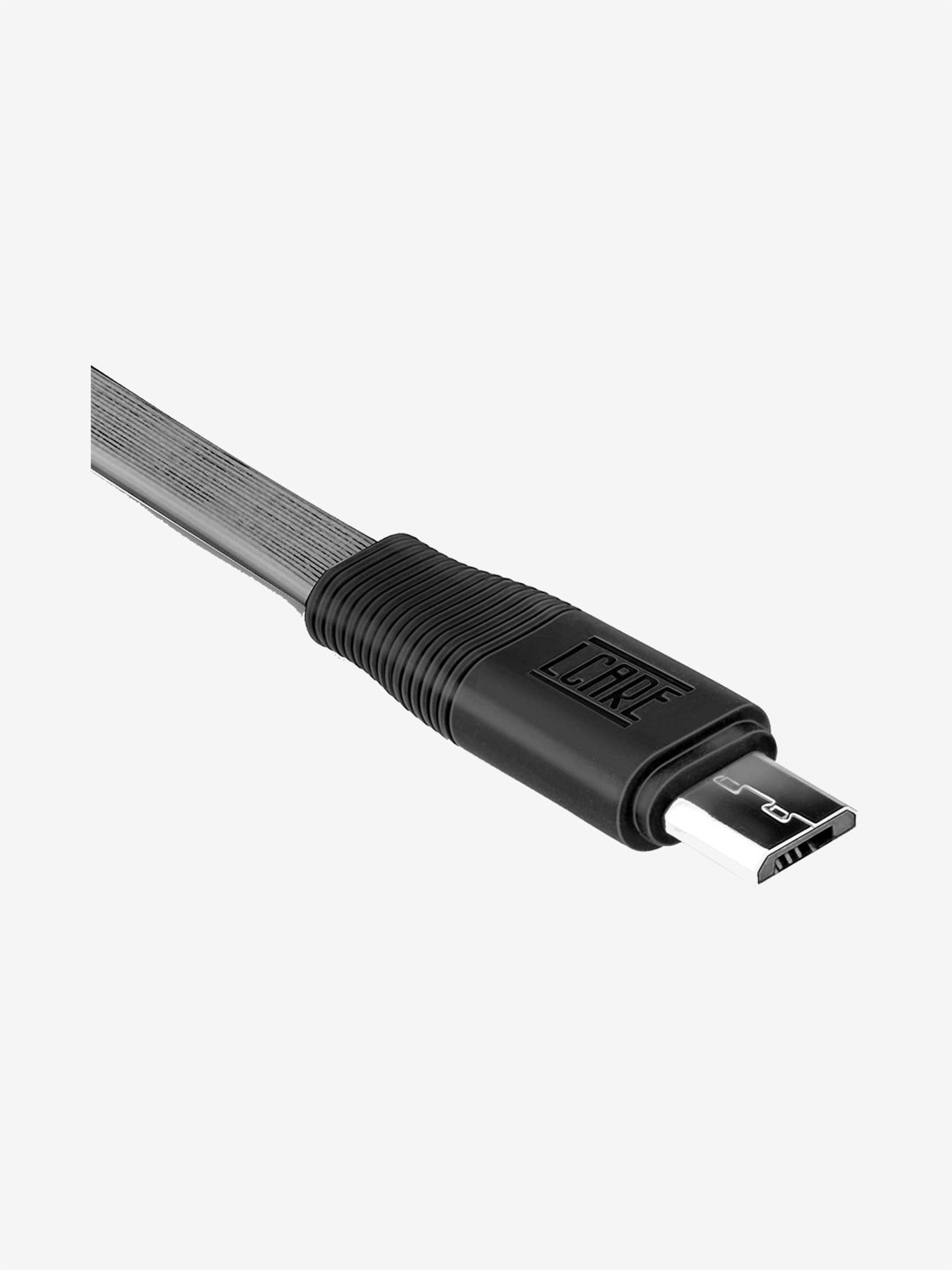LCARE Micro USB Data Cable Quick/Turbo Charging (Black/Grey)