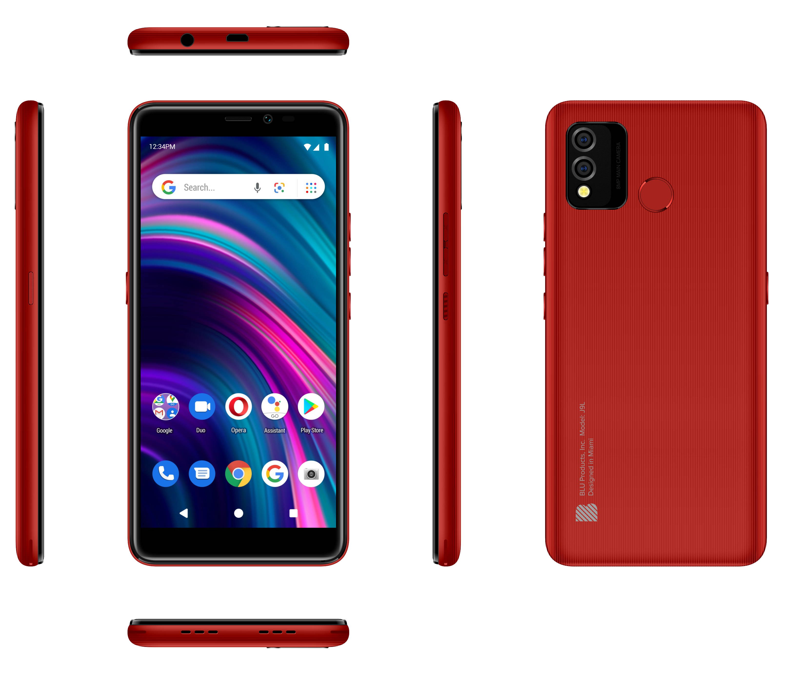 BLU J9L J0090WW 32GB Dual Sim GSM Unlocked Android Smartphone