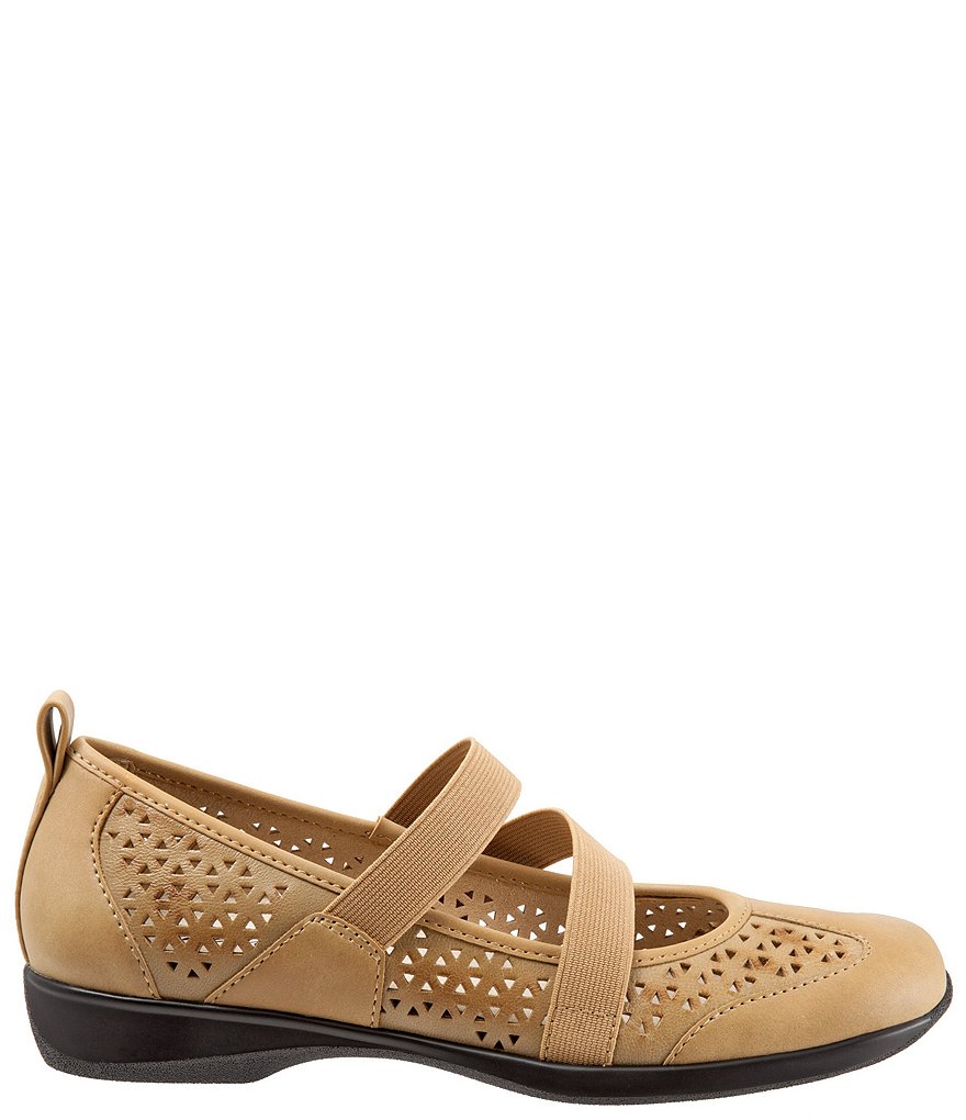 Trotters Josie Perforated Leather Slip-Ons
