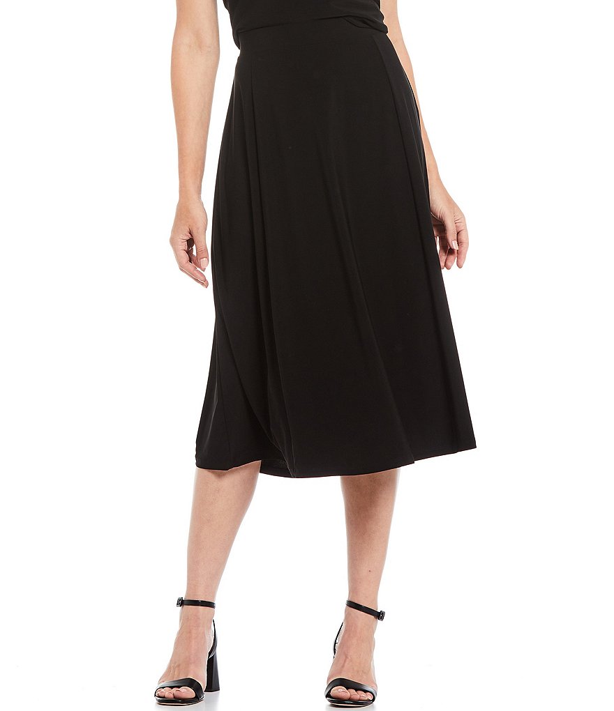Investments Soft Separates Pull-On A-Line Skirt