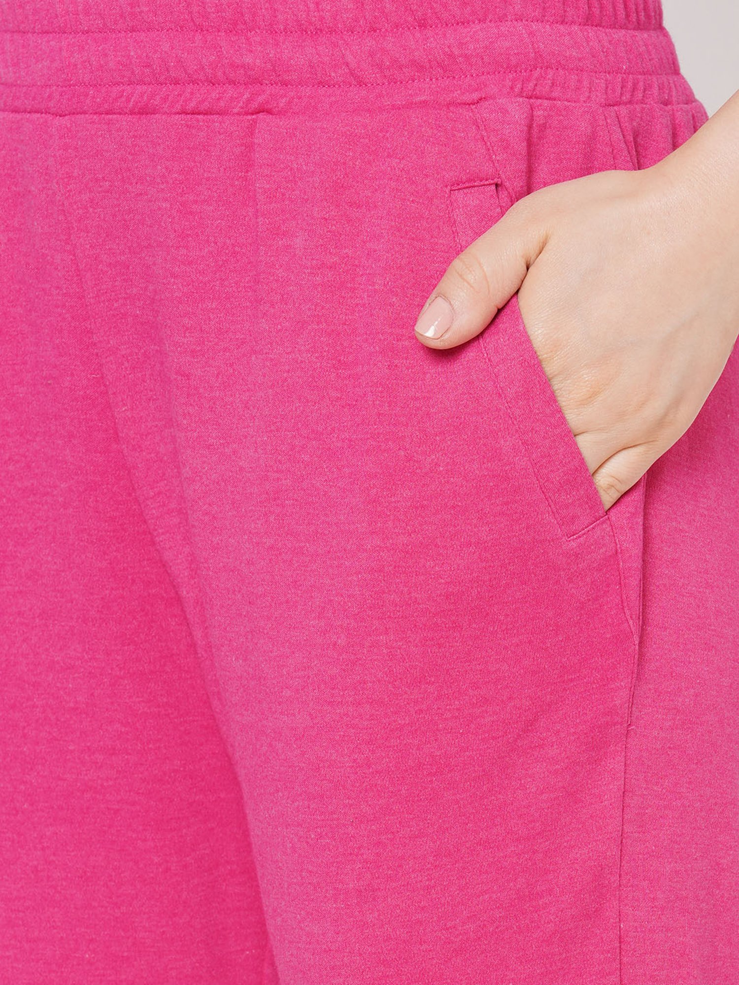 Mystere Paris Pink Graphic Print Joggers