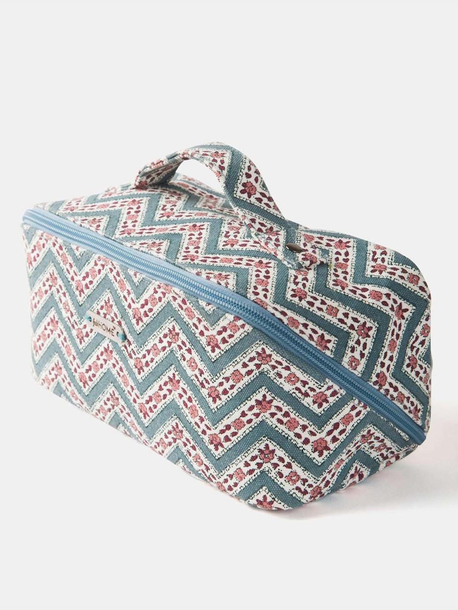 HOSTA HOMES Black Pvc Parachute Material Zipper Bag - Set of 2