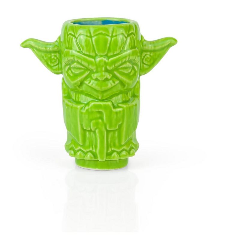 Beeline Creative Geeki Tikis Star Wars Master Yoda Ceramic Mini Muglet | Holds 2 Ounces