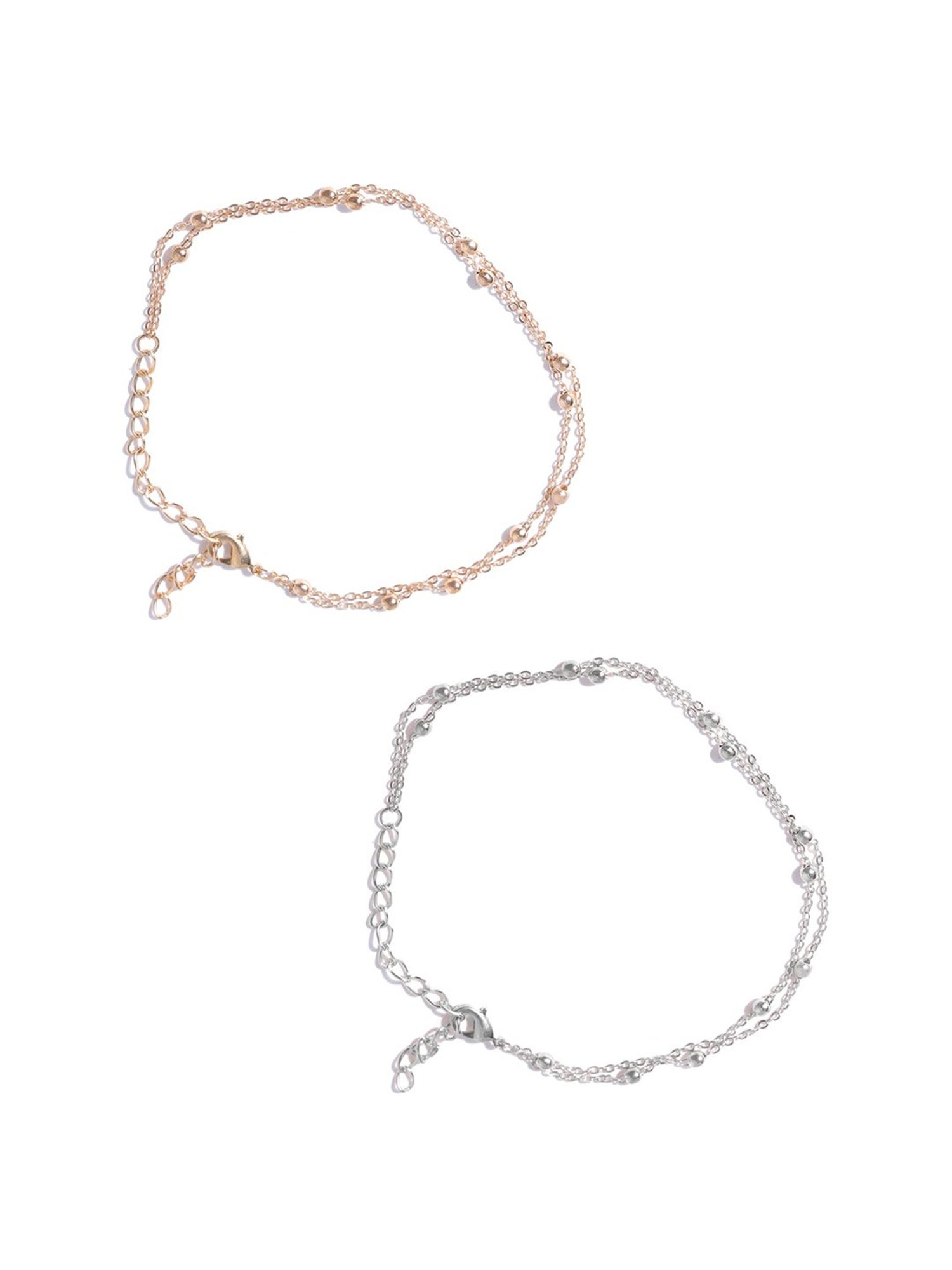 Abdesigns Gold-Plated Handpaint Wedding Doli Barat Bridal Anklets