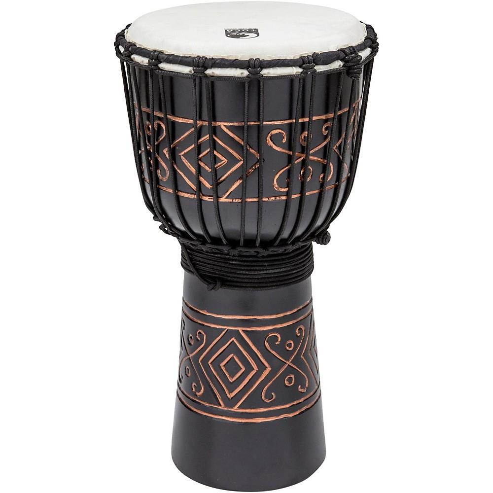 Toca Street Series Black Onyx Djembe Medium
