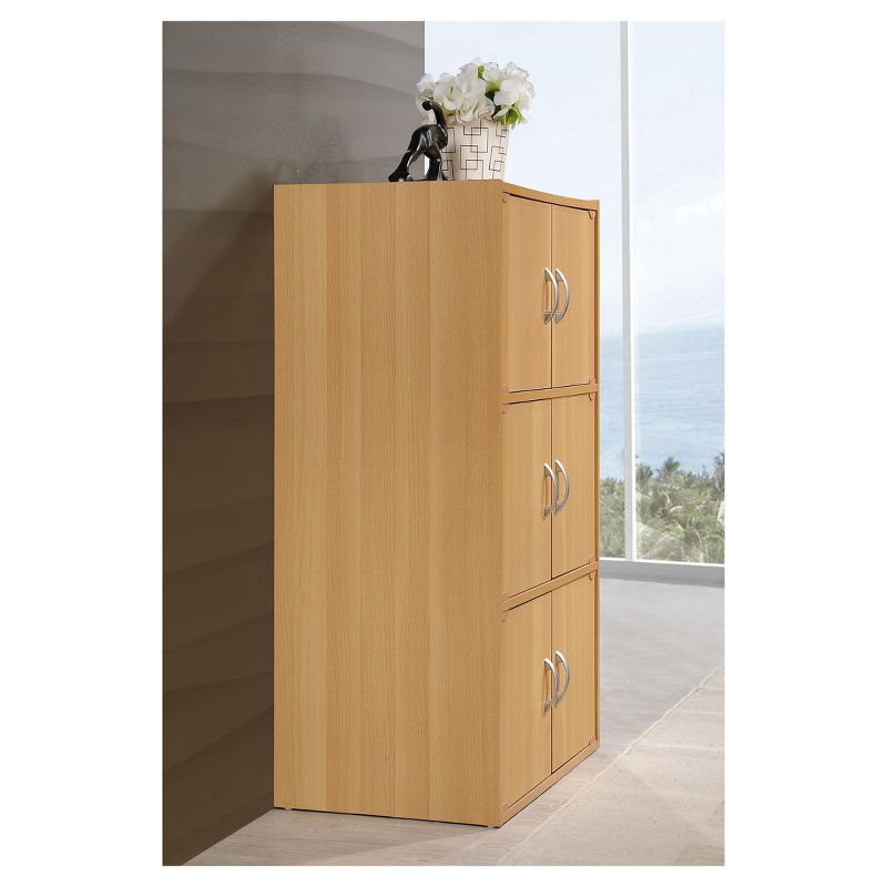 Storage Cabinet Mahogany - Hodedah Import