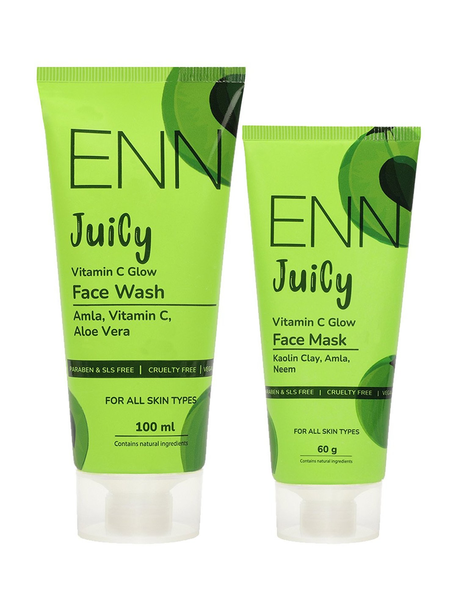 ENN Juicy Vitamin C Glow Face Wash & Face Mask