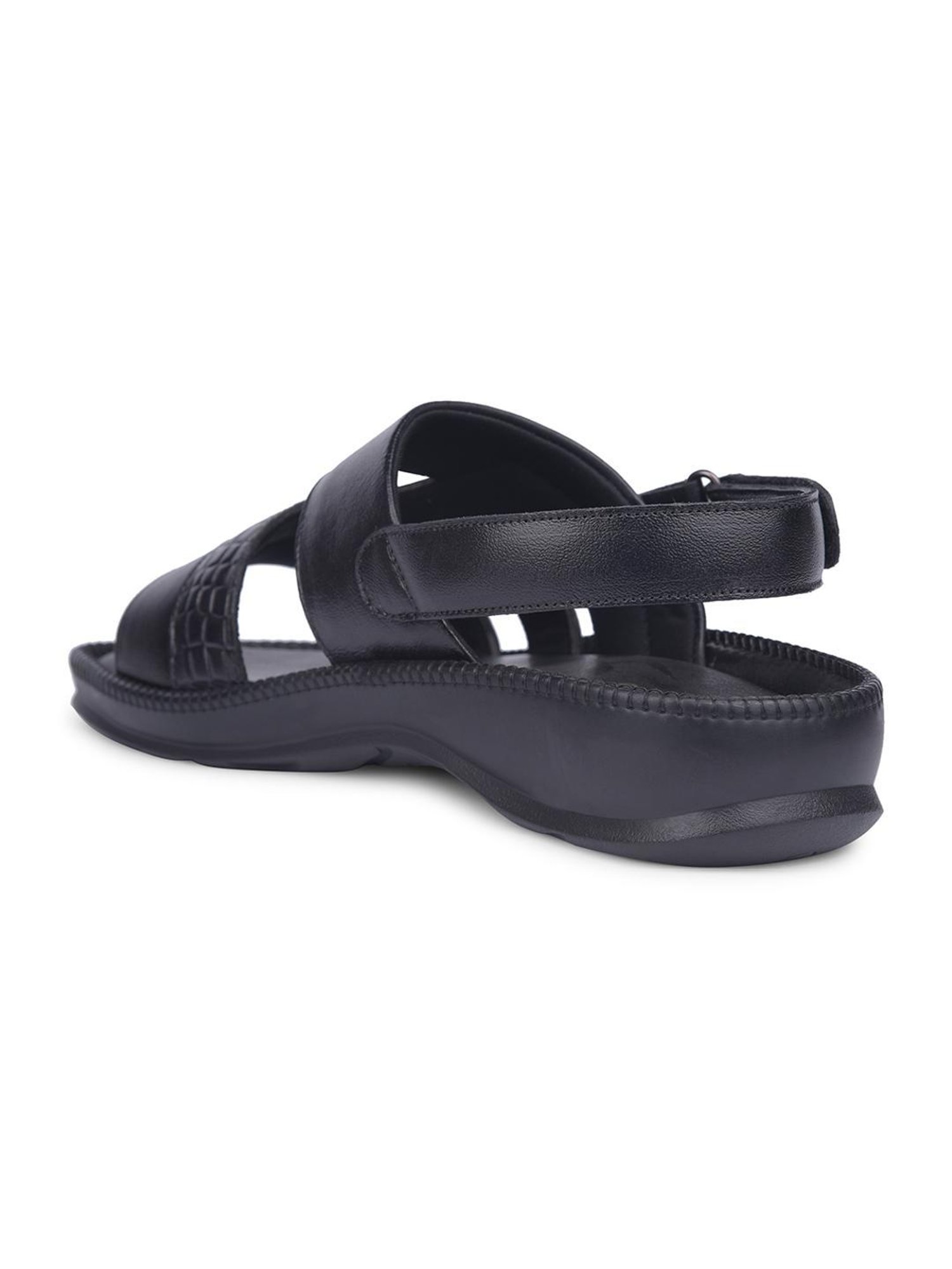 Healers by Liberty Men's Black Back Strap Sandals