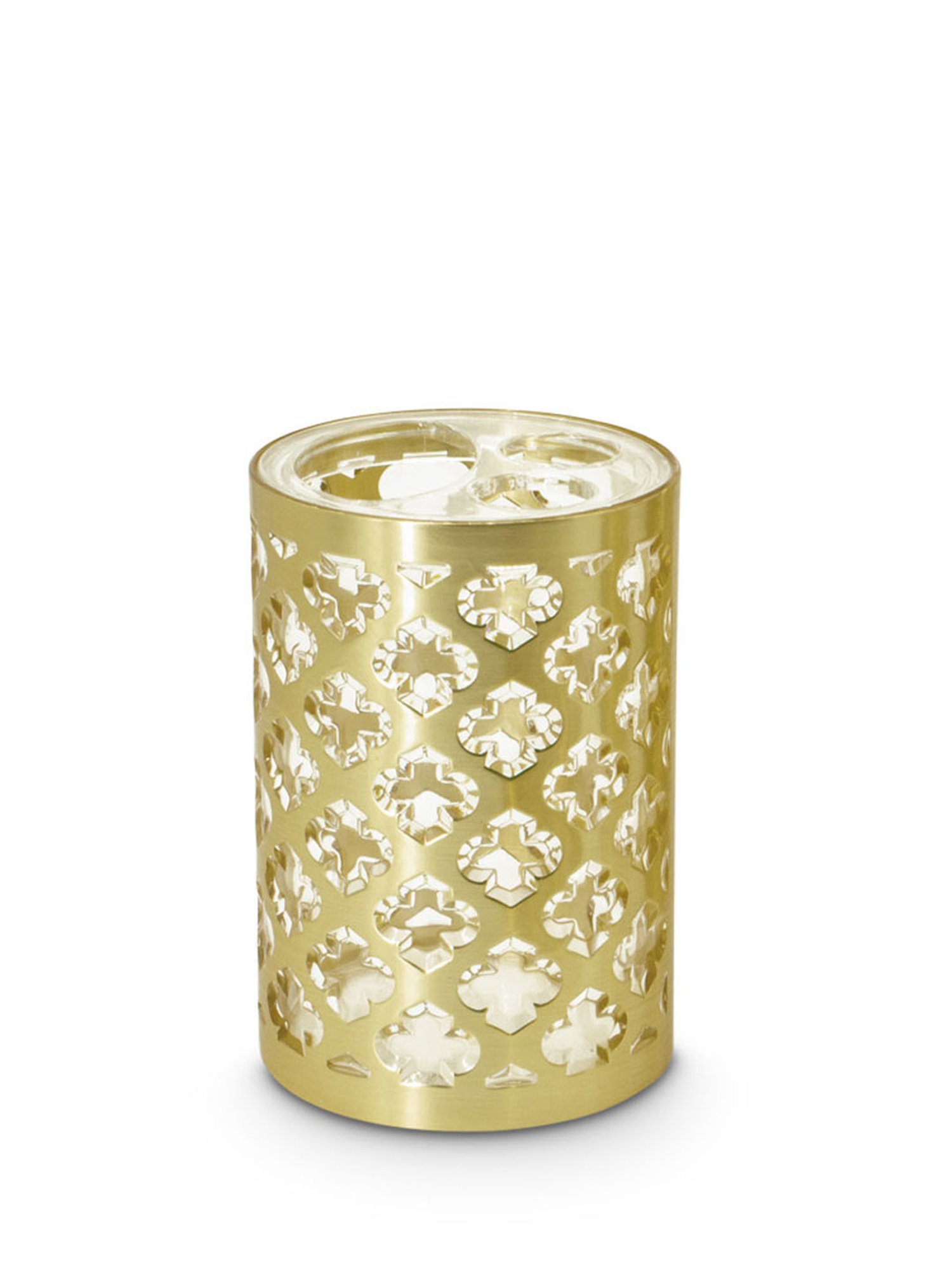 Freelance Gold Polyresin Set of 4 Bathroom Accessories