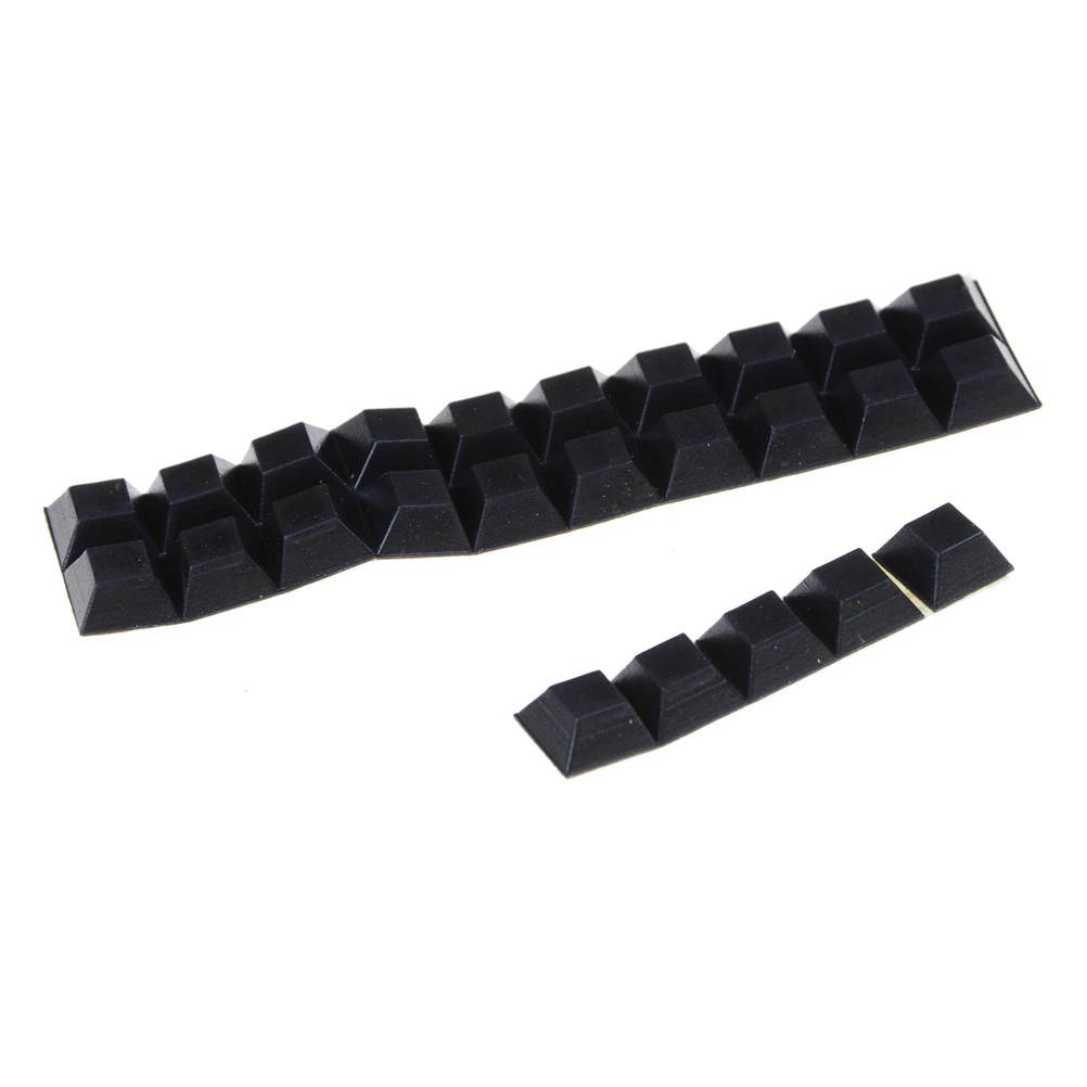 40Pcs Self-Adhesive Rubber Bumper Stop Non-slip Feet Door Buffer Pad For Home Funiture Accessories