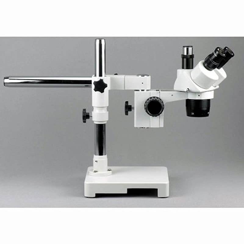SW24T Trinocular Stereo Microscope Head, WH10x Eyepieces, 20X and 40X Magnification, 2X/4X Objective