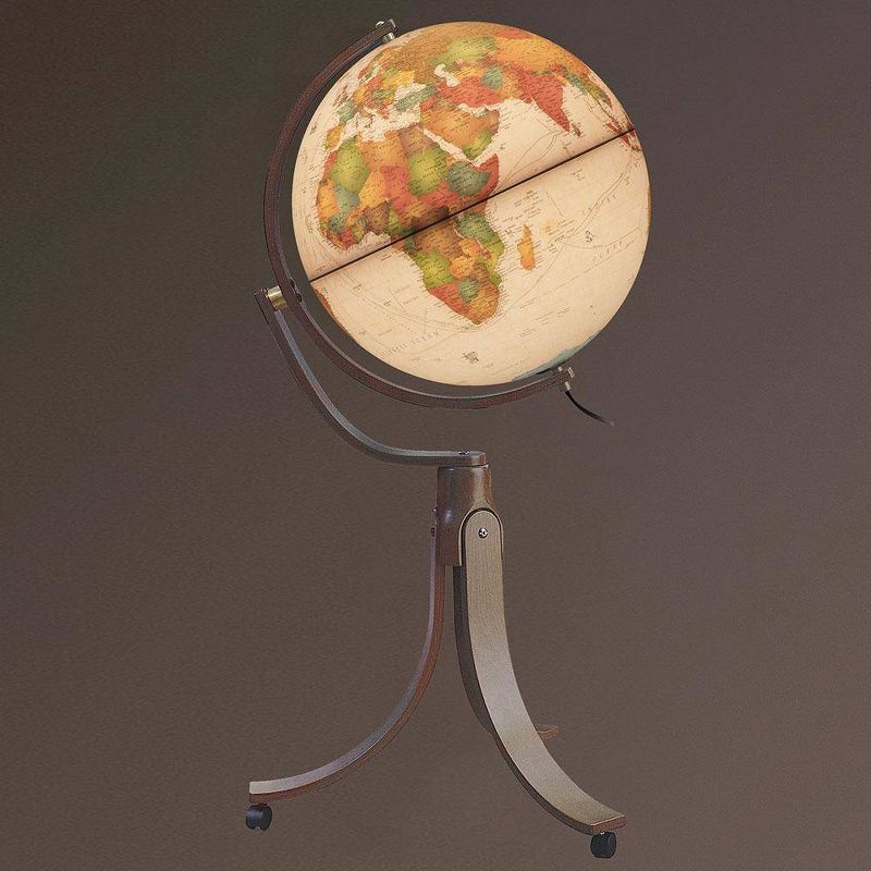 Emily Full Swivel Antique Floor Globe - Waypoint Geographic