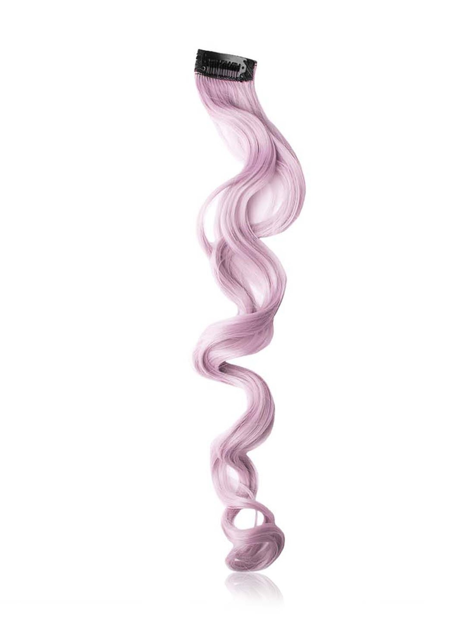 Streak Street Lilac Thistle Curly Clip-On Strands