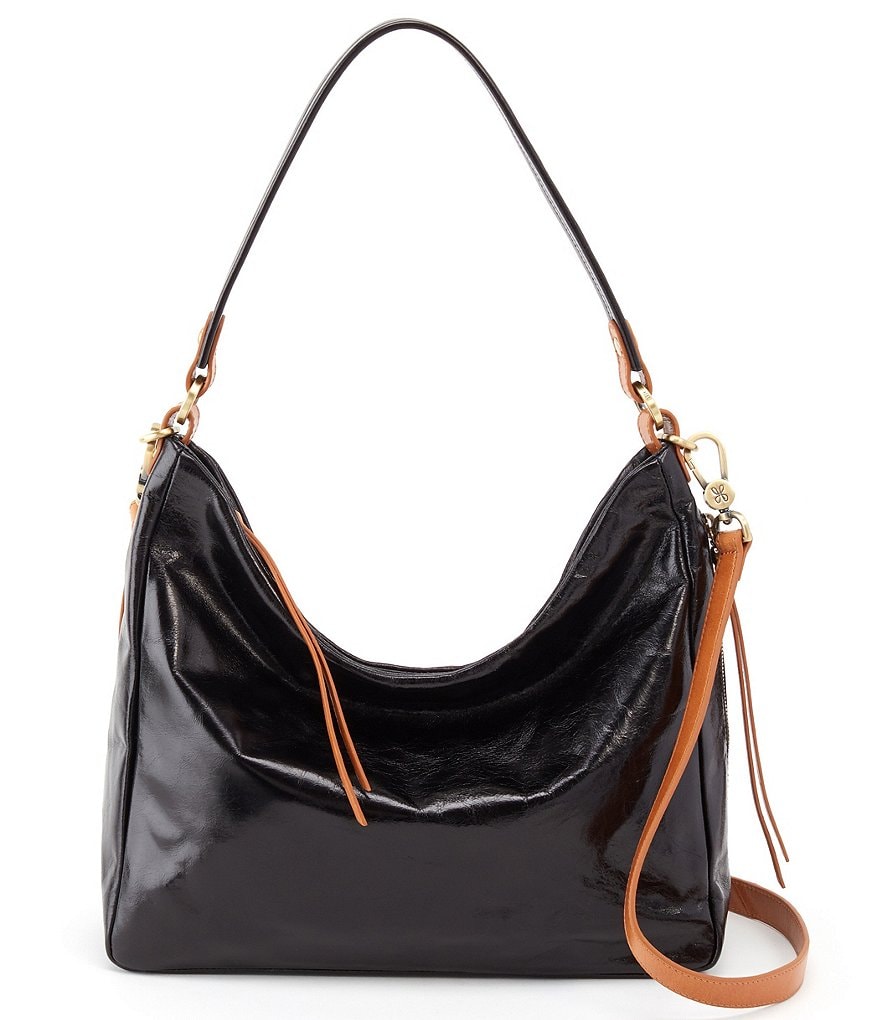 HOBO Delilah Shiny Leather Hobo Bag