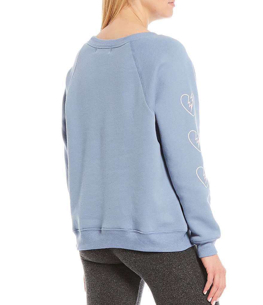 WILDFOX Crew Neck Sommers Sorry Not Sorry Knit Sweatshirt