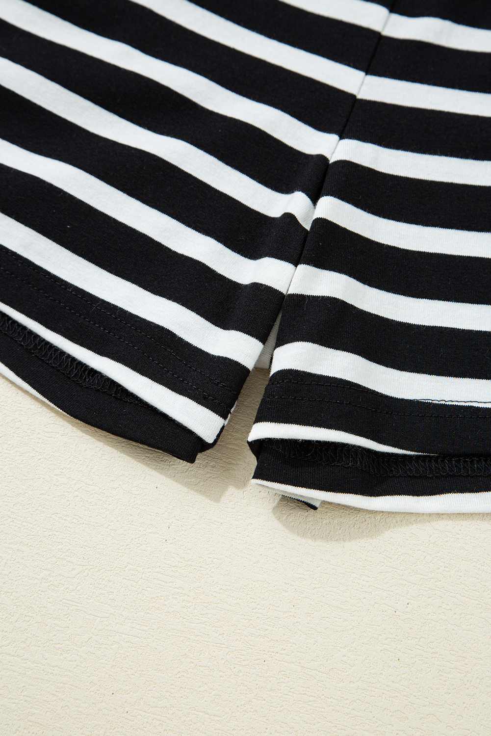 Skobeloff Textured Ruffle Split Top and Drawstring Shorts Set