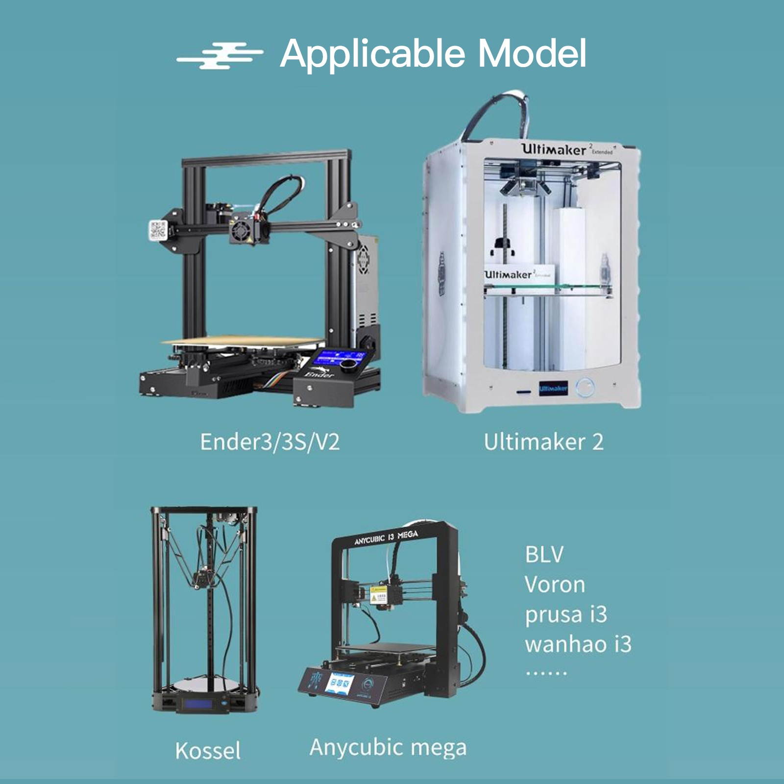 Aibecy 3DTouch Auto Bed Leveling Sensor Kit High Precision Compatible with Creality Ender-3/3S/V2 Ultimaker 2 Anycubic Mega Kossel Wanhao i3 3D Printer