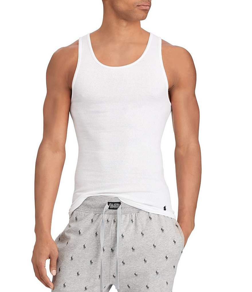 Polo Ralph Lauren Classic Cotton Tanks 5-Pack
