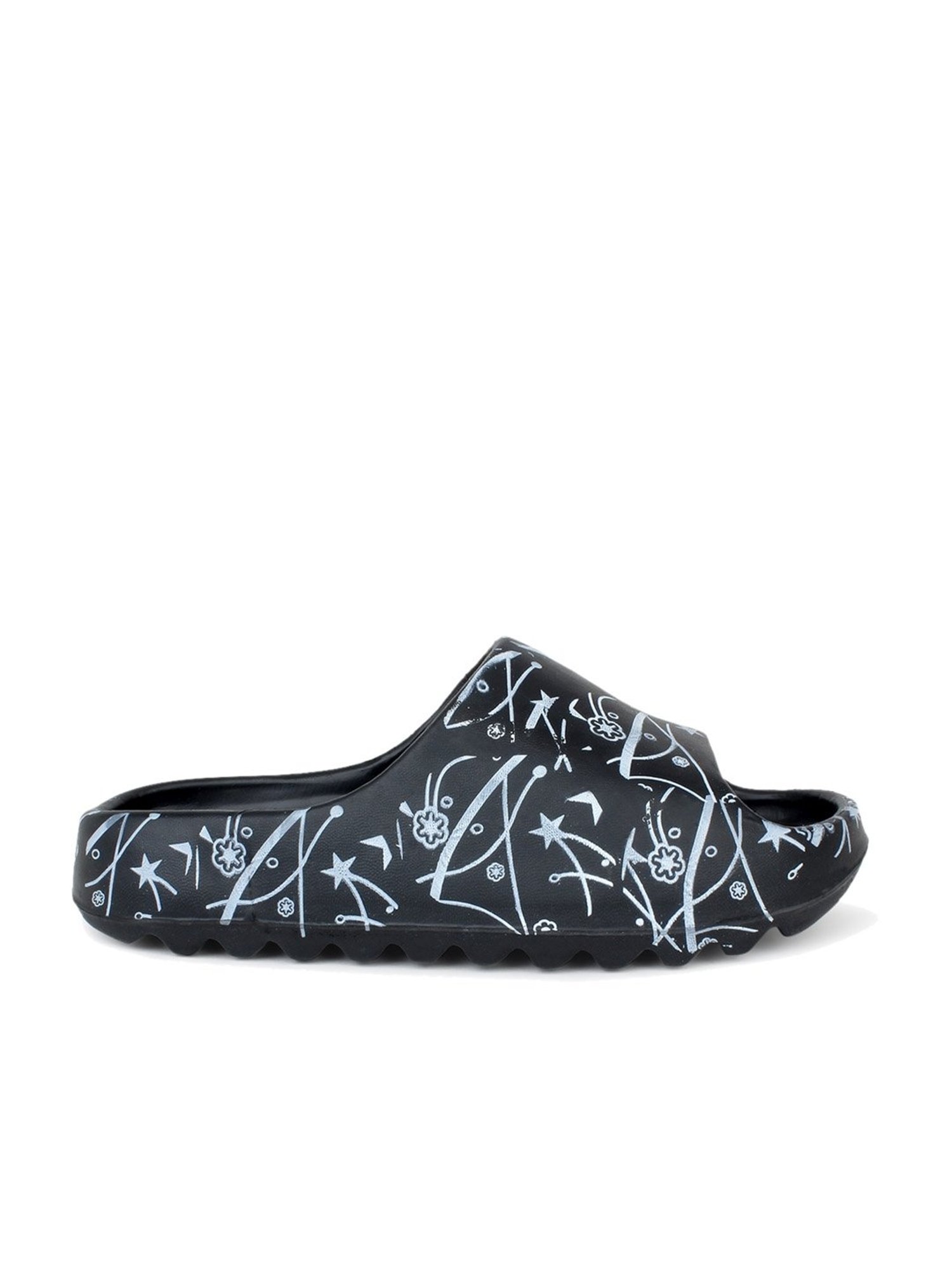 Pampy Angel Men's Black Slides